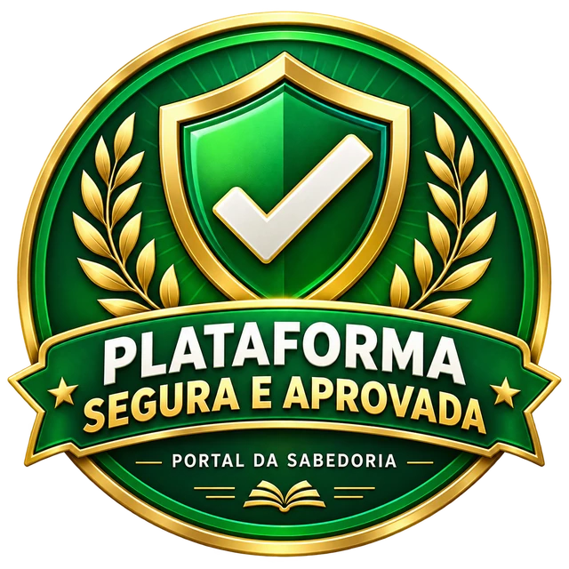 Plataforma Segura e Aprovada — Portal da Sabedoria